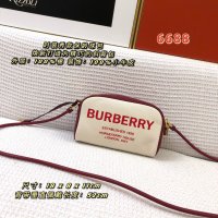 BURBERRY HANDBAG red and off White Patchwork