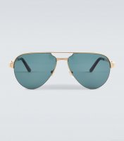 Cartier Eyewear CollectionSantos de Cartier aviator sunglasses