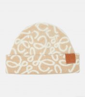 LoeweAnagram reversible wool-blend beanie