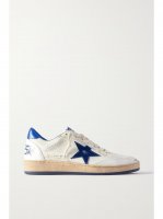 Ball Star distressed leather sneakers