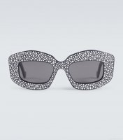 LoeweCrystal-embellished round sunglasses