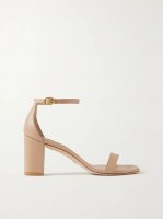 NudistCurve leather sandals