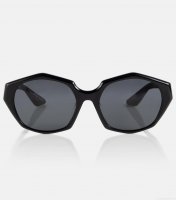 Khaitex Oliver Peoples hexagonal sunglasses