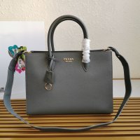 PRADA HANDBAG CLASSIC Gray