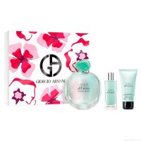 Kit Perfume Giorgio Armani Acqua Di Gioia Eau de ParfumFeminino 100 ml + Miniatura 15 ml+ Loção 50 ml