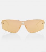 Givenchy4Gem rectangular sunglasses