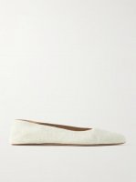 Andre calf hair ballet flats