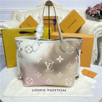 Louis Vuitton Neverfull MM Sunset Khaki Tote