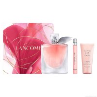 Kit Perfume Lancôme La Vi Est Belle Eau de Parfum Feminino 100 ml + Miniatura 10 ml + Loção 50 ml