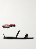 Smirni embellished leather sandals