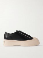 Pablo leather platform sneakers