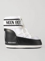 Icon Low shell and faux leather snow boots