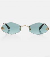 Cartier Eyewear CollectionPanthère de Cartier round sunglasses