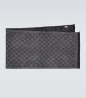 GucciGG wool jacquard scarf