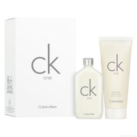 Kit Calvin Klein Ck One Edt Perfume Unissex 50ml + Gel de Banho 100 ml