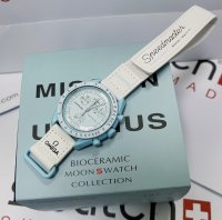 Omega x Swatch Collaboration Velcro Strap Collection Moonswatch