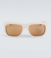 FendiLogo square sunglasses