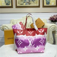 LV Escale Neverfull MM Red