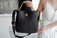 CHANEL HANDBAG black