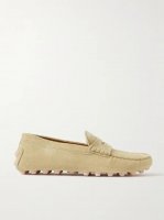 Gommino Bubble suede loafers