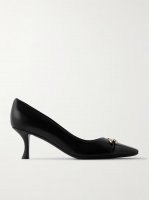 Bria embellished leather pumps