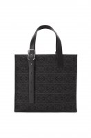 LOEWE HANDBAG Embroidered Black Flower