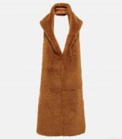 Loro PianaHooded shearling scarf