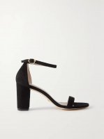 NearlyNude suede sandals