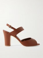 Khiko 90 leather slingback sandals