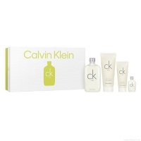 Kit Perfume Calvin Klein Ck One Eau de Toilette Feminino 200 ml + Gel De Banho 100 ml + Loção Corporal 100 ml + Miniatura 15 ml