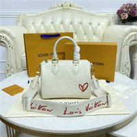 Louis Vuitton Speedy Bandouliere 22 White M58631 *SPECIAL*