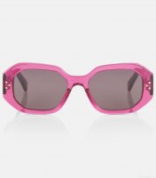 Celine EyewearBold 3 Dots oval sunglasses