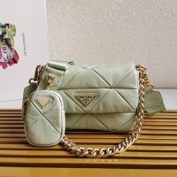 PRADA CROSSBODY BAG MARIO pale green