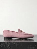 Jordaan horsebit-detailed suede loafers