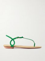 Almost Bare suede sandals