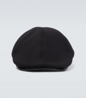 Giorgio ArmaniWool and cashmere-blend flat cap