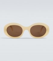 Celine EyewearTriomphe 01 oval sunglasses