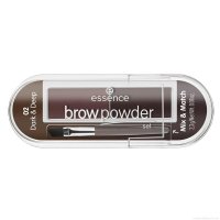 Duo De Sombras Para Sobrancelha Essence Brow Powder Cor 02 2,3 g