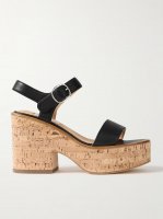 Sardis leather platform sandals