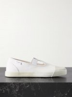 Tabi On the Deck distressed canvas sneakers