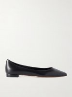 Kietta leather point-toe flats