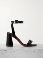 Miss Sabina 85 patent-leather sandals