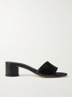 Jovia leather mules