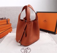 HERMES HANDBAG PICOTIN orange