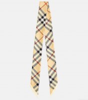 BurberryBurberry Check silk twill scarf