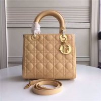 Christian Dior Lady Dior Medium Patent Leather Quilted Bag-Gold Hardware (Varied Colors)