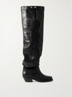 Amati leather over-the-knee boots