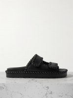 Jack braided leather slides