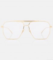 Bottega VenetaClassic aviator glasses