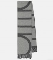 TotemeStriped wool scarf